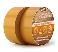 LLPT Double Sided Woodworking Tape 51MM x 27M x 0.22MM Each 2 Packs | Double Face Turner Woodworker Adhesive Tape Removable Residue Free for Wood Template