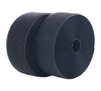 LLPT Hook and Loop Tape | 50MM*5M Roll | Nylon Fabric | Without Adhesive Strong Hook Loop Strip | for Sewing Indoor Outdoor on DIY Cloth Shoe Curtain Bag Sport Gears (NHB223)
