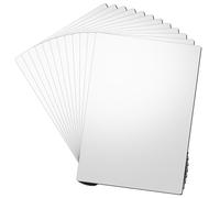 LLPT Magnetic Printable Sheets | 12 Packs | 21CM x 30CM | Matte Inkjet Printer Magnetic Paper | Refrigerator Magnet Sheet | for Photos Images Educational DIY Crafts Signs (MSP8311712YG)