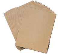 LLPT Magnetic Sheet Adhesive | 10 Packs | 20CM x 25.4CM | Flexible Refrigerator Magnetic Sheet | Sticky Magnet Paper | for Photos Images Education DIY Crafts Signs (MSA81010)