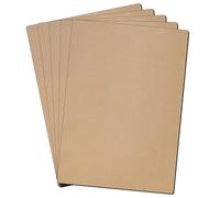 LLPT Magnetic Sheet Adhesive | 5 Packs | 12.7CM x 17.8CM | Flexible Refrigerator Magnetic Sheet | Sticky Magnet Paper | for Photos Images Education DIY Crafts Signs (MSA575)