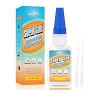 LLPT Super Glue 1 Pack Net 20g All Purpose Superglue with Anti-Clog Cap