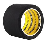 LLPT Wetsuit Repair Tape Iron On 76mm*5m*0.15mm Seam Sealing Patch Waterproof for Neoprene Wetsuit Drysuit Fishing Suits Industrial Standard Carrier Material Color Black(IR3065)