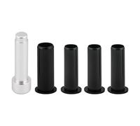 LLPTA 4pcs black Door Hinge Bushing Liners and 1pc Removal Tool Compatible with 1976-1987 CJ7 1987-2006 Wrangler YJ/TJ Replaces 70005 (2 Door)