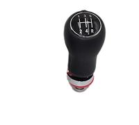 LLQJGBL Gear Shift Knob Cover for A4 for 8E for B6 for B7 2000 2001 2002 2003 2004 2005 2006 2007 2008 5 Gear 6 Speed Car Shift Knob(12345R Gear knob)