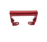 LLQJTC GPS Navigation Holder For XL750 For CB500X For CBR600RR For NC750X Motorcycle Phone Holder Stand Adjustable GPS Navigation Plate Bracket(Red)