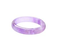 LLSHQ Purple Crystal Jade Bangle for Women Good Luck Bangle Woman Crystal Bangle Bracelet Healing Crystal Chakra Bracelet Woman Birthday Christmas
