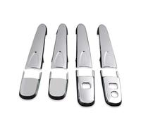 LLSUCBD Car Door Handle Cover Compatible with Toyota for Rush 2018 2019 2020 2021 ABS Chrome Cover Hole Accessories Car Exterior Door Handle Housing