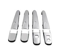 LLSUCBD Car Door Handle Cover Compatible with Toyota for Rush 2018 2019 2020 2021 ABS Chrome Cover with Hole Accessories Car Exterior Door Handle Housing