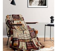 LLSZAHD 3D Print Blanket Baby Size Reading Blanket Ultra-soft Warm Puffy Flannel Throws Blankets, Versatile Throw Blanket 30"x40" for Bedroom Couch Bed Sofa Bedding (76x101cm)