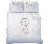 LLSZAHD Bohemian Style Super King Duvet Cover Sets, Dreamcatcher Bedding Microfiber with Zipper Closure, Comfortable Easy to Machine Wash and 2 Pillowcases, for Boys and Girls
