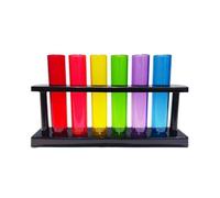 LLTCMAOYI Science Experiment Test Tubes, Measuring Cups & AIDS Teaching, Montessori Scientific Water Game,Test Tube