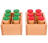 LLTCMYGS Auditory Tube Sensory Materials, Montessori Sound Tube Auditory Teaching AIDS