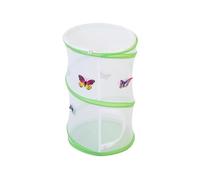 LLTCMYGS Circular Folding Insect Observation Cage, Montessori Natural Science Kids's Outdoor Toy,Insect cages