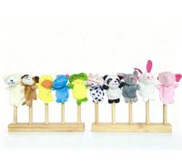 LLTCMYGS Montesson Plush Animal Finger Puppet Role-Playing Set, for Kids