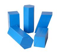 LLTCMYGS Montessori 3D Volume Group, Wooden Geometric Solids for Volume & Capacity Learning