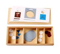 LLTCMYGS Montessori 5-Grid Language Symbol Box, A Teaching Aid for Kids's Preschool Grammar Learning