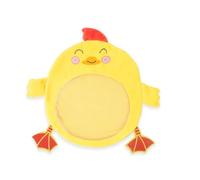 LLTCMYGS Montessori Baby Soles Tactile Perception Toys, DIY Filled Net Bags, Sensory Mat for Autistic Kids Massage Game,little duck