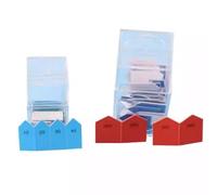 LLTCMYGS Montessori Bead Chain Number Tags Set, Version Math Material for Place Value Learning,Model A