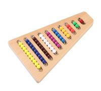 LLTCMYGS Montessori Bead Stair Math Teaching AIDS, Math Materials for Preschool Kids