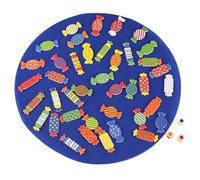 LLTCMYGS Montessori Candy Matching Game, Kinder And Familienspiel Memory & Matching Game,candy