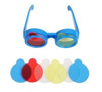 LLTCMYGS Montessori Color Mixing Glasses, Primary Color Exploration Science Kit, Educational Color Theory Toy