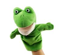 LLTCMYGS Montessori Cute Hand Puppet Animal with Working Mouth, Birthday, frog