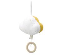 LLTCMYGS Montessori Fabric Cloud Pull Ring Music Toy, for The Sensory And Auditory Development of Newborns