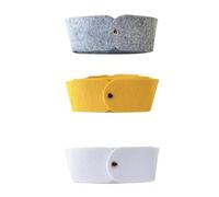 LLTCMYGS Montessori Felt Storage Box, Daily Storage And Organization Felt Cloth Box (3 Pieces)