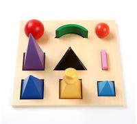 LLTCMYGS Montessori Language Teaching Aid Symbols, Wooden Grammar Symbols, Language Materials,3D