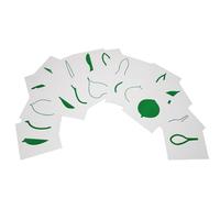 LLTCMYGS Montessori Leaf Cabinet with Botany Cards, Wooden Sensory Learning Material, Early Science Educational Toy,Leaf cards