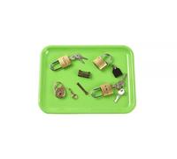 LLTCMYGS Montessori Lock-Picking Life Teaching Aid Set, Lock-Picking Work, Fine Motor Skills Training,Plastic pallets