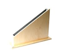 LLTCMYGS Montessori Long Number Rod Stand, Wooden Storage Base for Math Rods