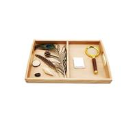 LLTCMYGS Montessori Magnifying Glass for Observing Items Set, Exercise Kids's Concentration