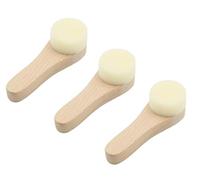 LLTCMYGS Montessori Mini Sponge Cleaning Brush, Beech Sponge Brush (3 Pieces)