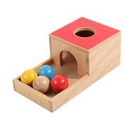 LLTCMYGS Montessori Permanent Target Box, Fine Motor Skill Builder for Infants & Toddlers