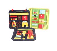 LLTCMYGS Montessori Preschool Sensory Busy Board Toys, The Ideal Travel And Preschool Education Toys