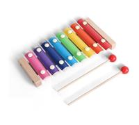 LLTCMYGS Montessori Scale Percussion Instrument Teaching AIDS, Wooden Xylophone for Kids And Toddlers,The 8th scale
