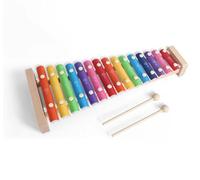 LLTCMYGS Montessori Scale Percussion Instrument Teaching AIDS, Wooden Xylophone for Kids And Toddlers,the 15th scale