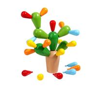 LLTCMYGS Montessori-Shaped Cactus Building Blocks Toy, Early Educational Preschool Learning Toy for Kids