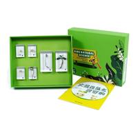 LLTCMYGS Montessori Soybean Plant Resin Specimens, Kids' Science Education Supplies