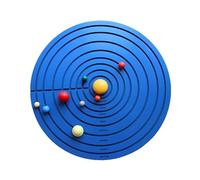 LLTCMYGS Montessori Three-Dimensional Eight Planets Science Teaching AIDS, 3D Planetary Model Science And Culture Toys