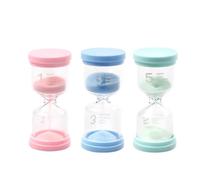 LLTCMYGS Montessori Time Hourglass Timer, Learn The Concept of Time, 1 Minute, 3 Minutes, 5 Minutes
