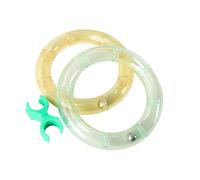 LLTCMYGS Montessori Visual Tracking Ring, Sight Ring Ball Run Toys, Sensory Visual Development