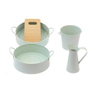 LLTCMYGS Montessori Washing Cloth Work Set, Practical Life Materials for Cleaning Practice