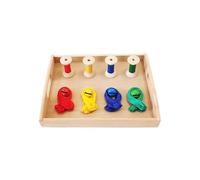 LLTCMYGS Montessori Winding Basic Movement Teaching AIDS, Education Sensory Preschool Toy