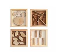 LLTCMYGS Montessori Wood DIY Wall Touchpad, Educational Toys for Special Needs Classrooms