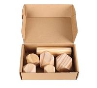 LLTCMYGS Montessori Wooden Color Building Block Jenga Toys, Balanced Stone Building Block Toys