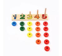 LLTCMYGS Montessori Wooden Counting Operation Toy, Basic Math Game Preschool Learning Educational Materials