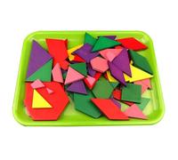 LLTCMYGS Montessori Wooden Geometric Board Toys, Shapes for Kindergarten, Shape Recognition